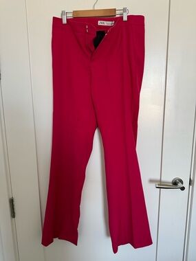 Zara Magenta Trousers